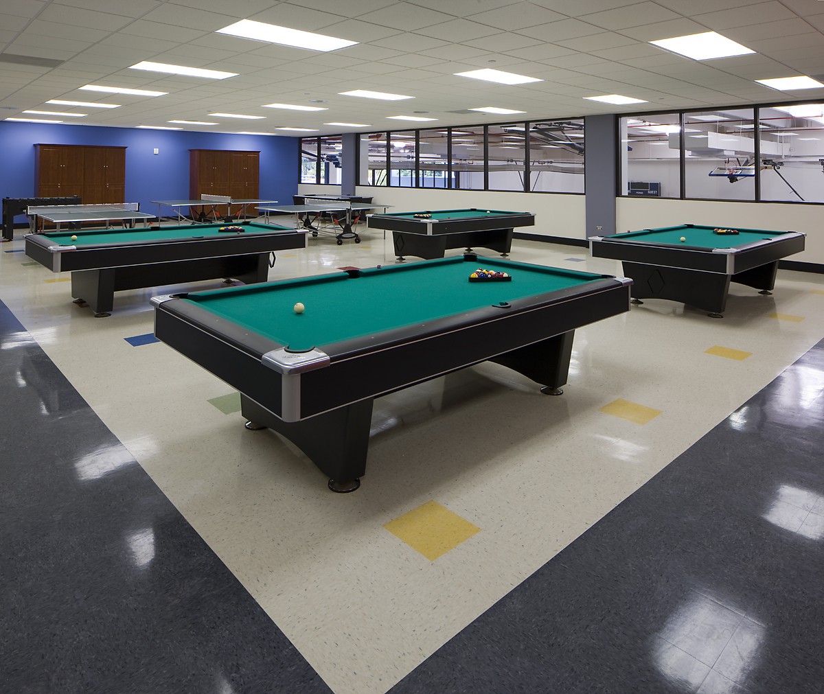 Game Room - Scott Rakow Youth Center Renovation