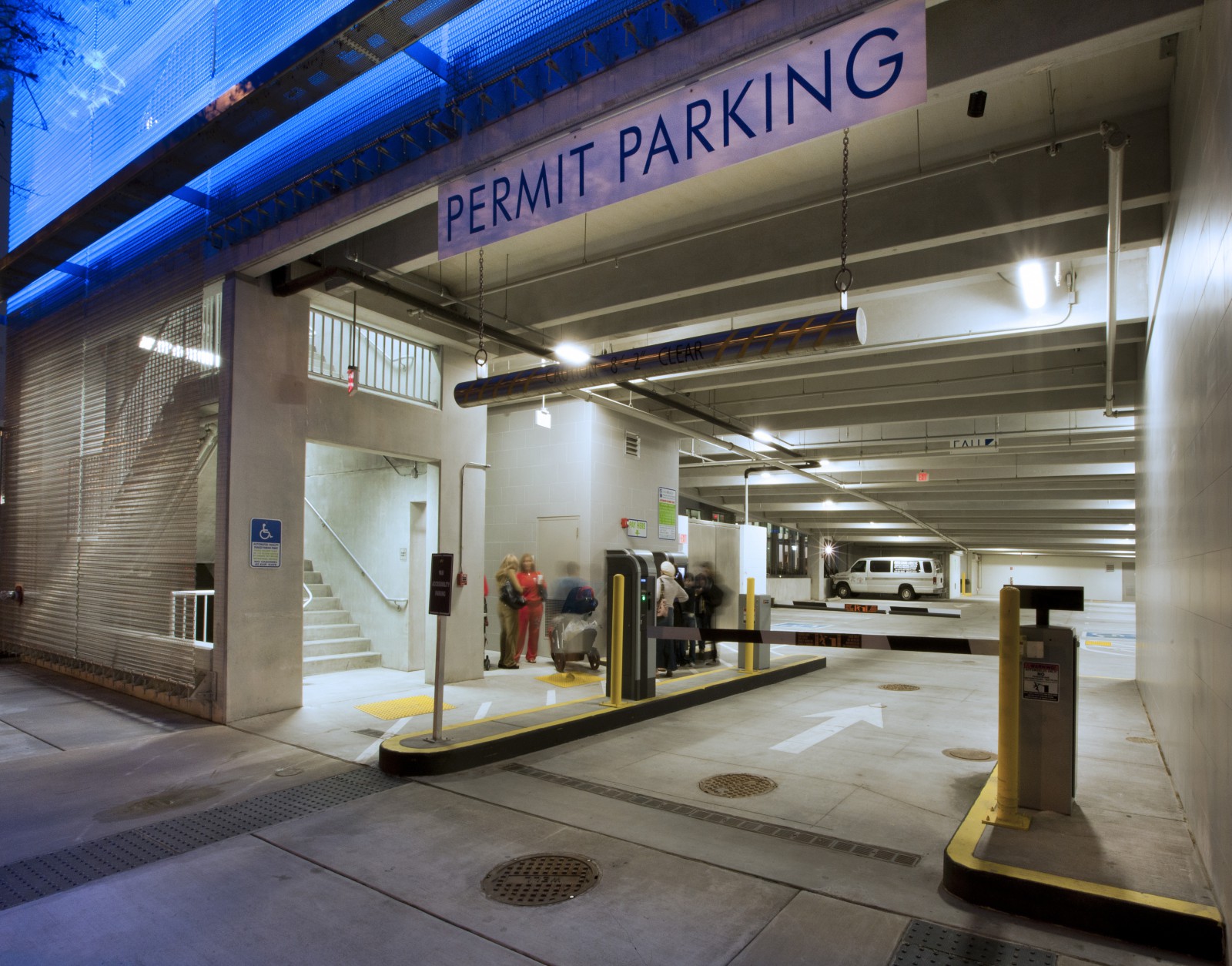 Entry - Pennsylvania Avenue Parking Garage